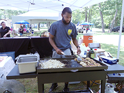 Person preparing food