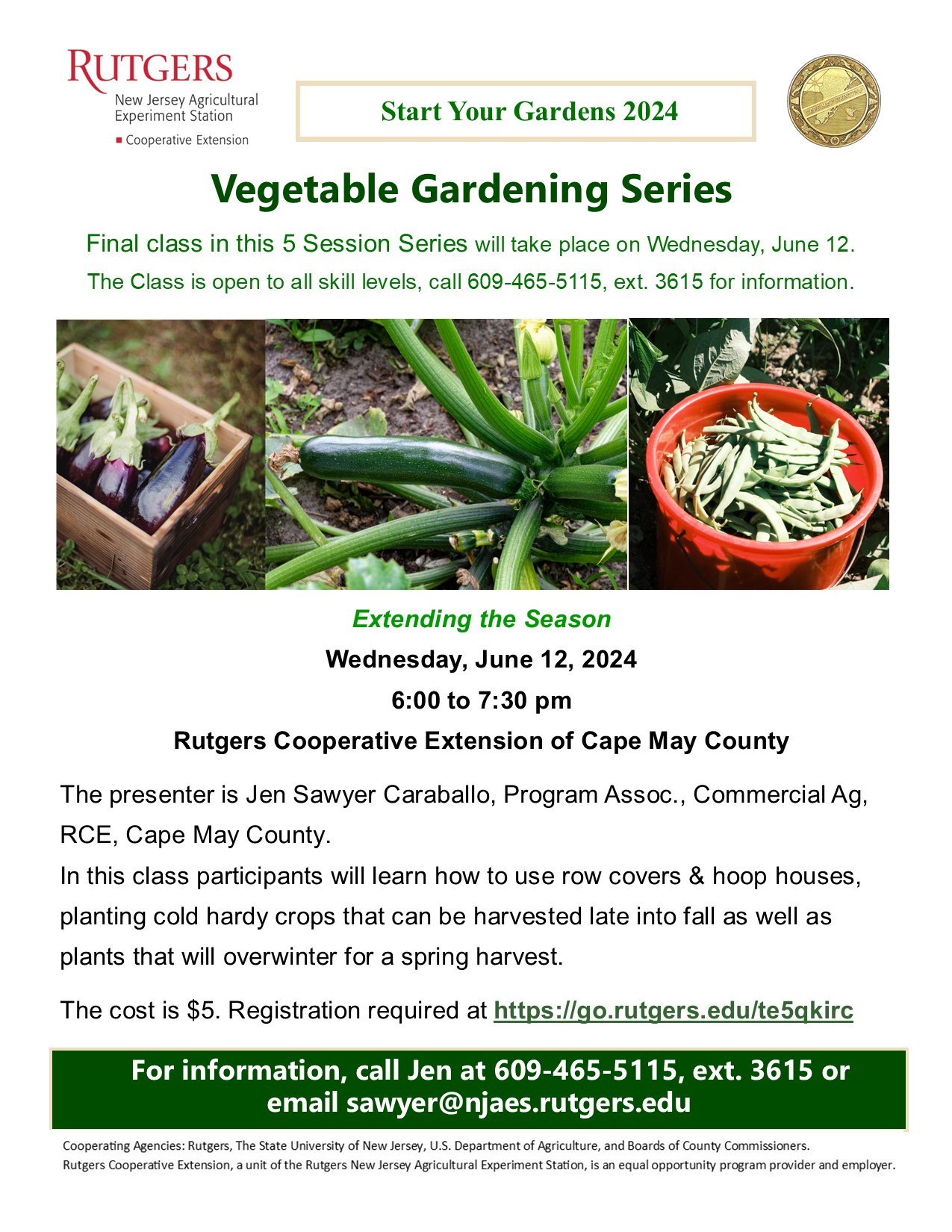 Vegetable Gardening Series: Extending the Season – Rutgers Cooperative ...