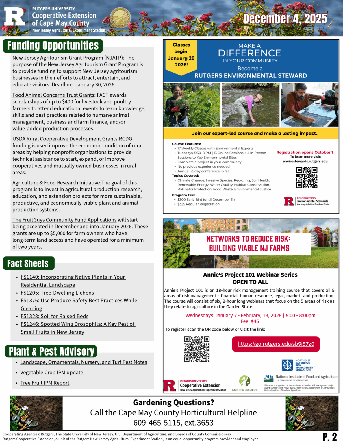The Latest from Agriculture and Natural Resources December 4, 2025 ...