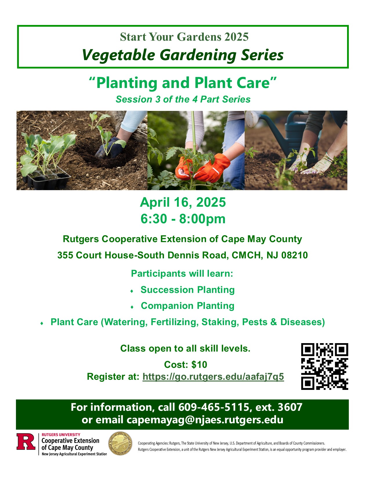 Planting and Plant Care Rutgers Cooperative Extension of Cape May County